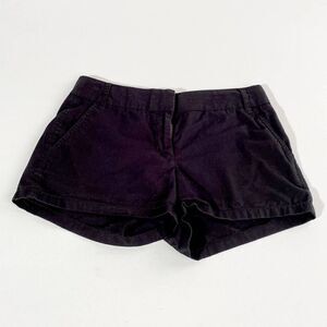 J. Crew black chino 3” inseam shorts